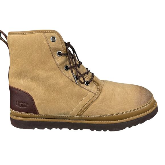 UGG Men’s Harkley Desert Sand Waterproof Chukka Boot Size US 11 - Picture 1 of 11